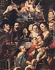 Jacob Jordaens Self Portrait among Parents, Brothers and Sisters painting
